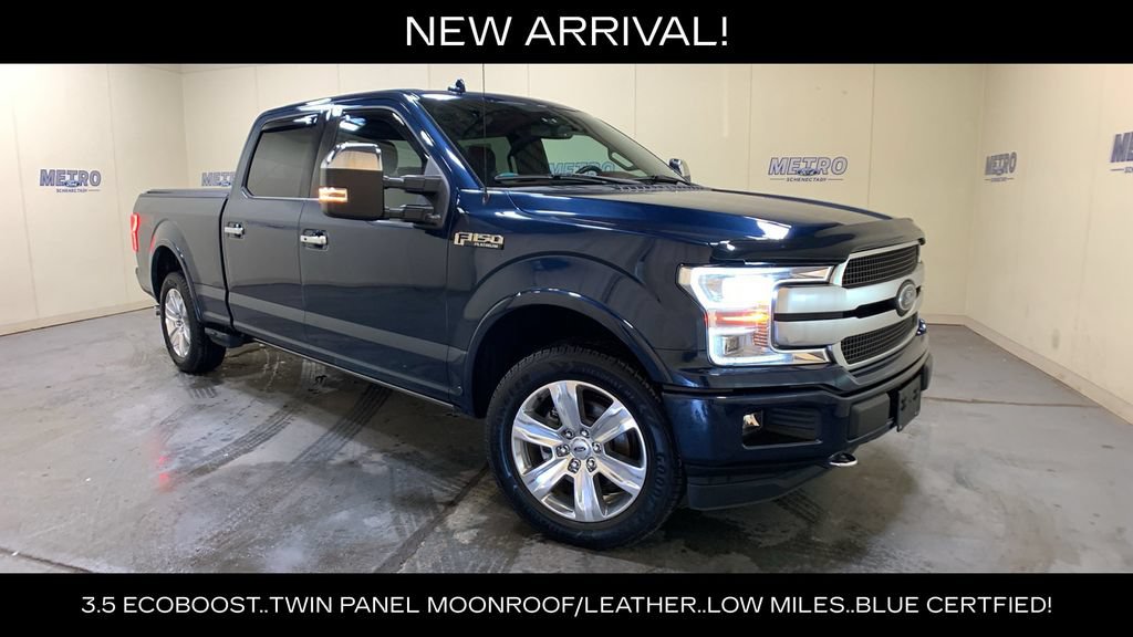 Certified 2018 Ford F150 Platinum w/ Equipment Group 701A Luxury
