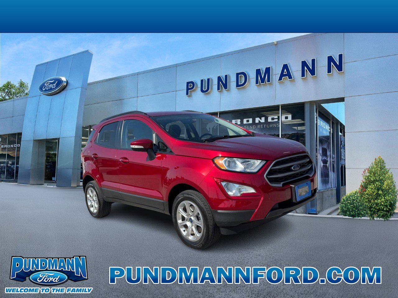 Used 2020 Ford EcoSport SE