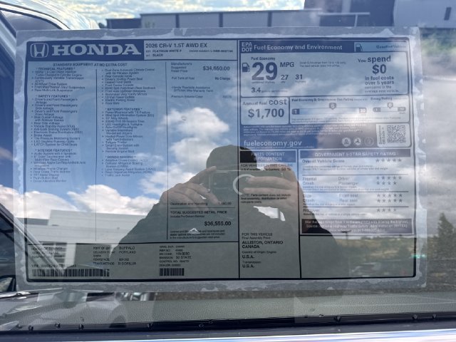 New 2026 Honda CR-V EX image 32