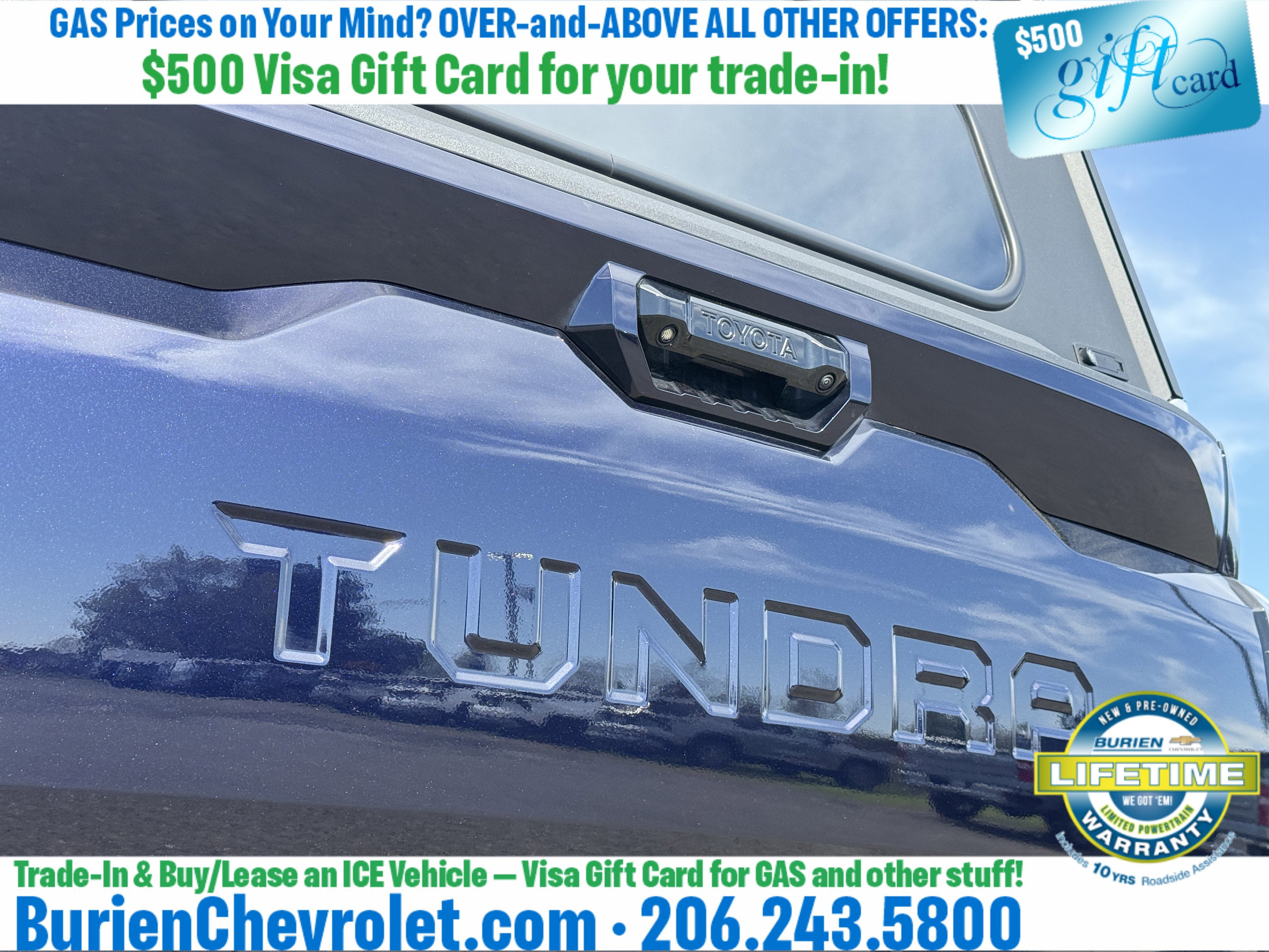Used 2025 Toyota Tundra Limited w/ TRD Off-Road Package AWD/4WD image 46