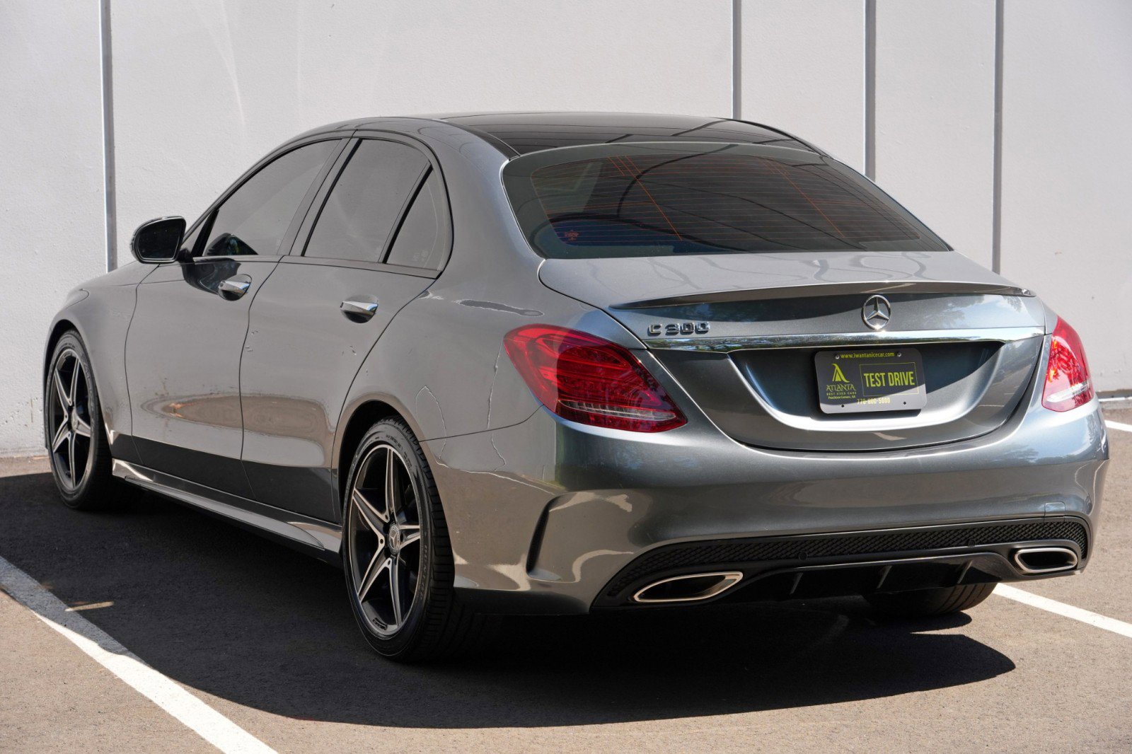 Used 2018 Mercedes-Benz C 300 Sedan w/ AMG Line image 48