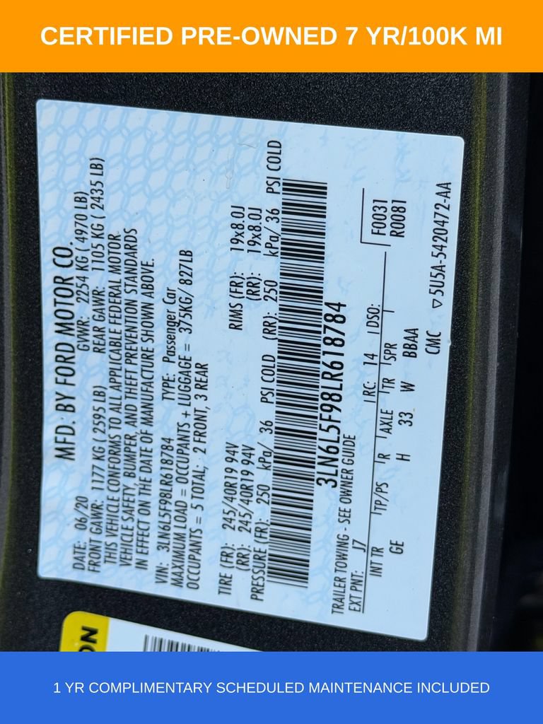 Used 2020 Lincoln MKZ Reserve w/ Elements Package AWD/4WD image 32