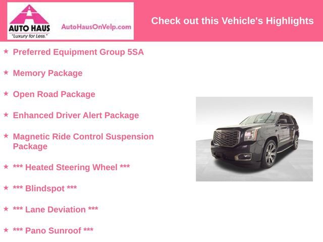 Used 2018 GMC Yukon Denali w/ Open Road Package image 3