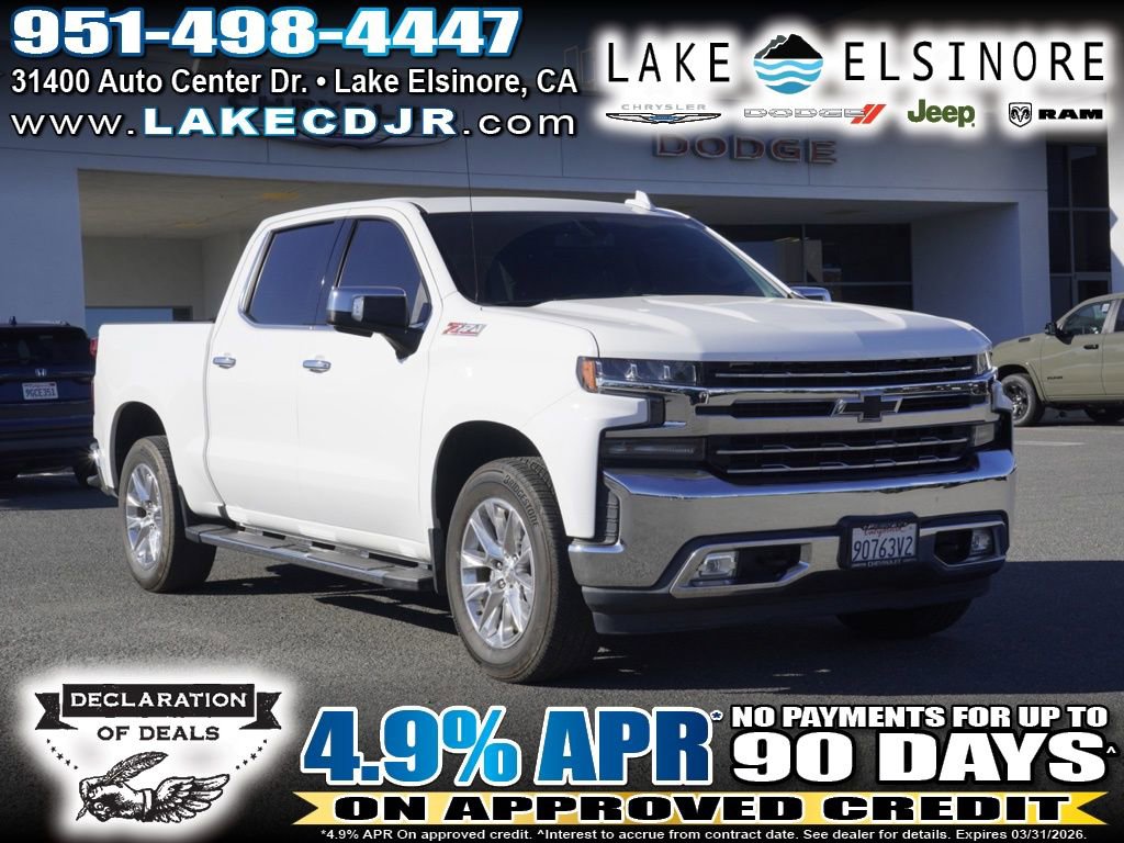 Used 2019 Chevrolet Silverado 1500 LTZ image 1