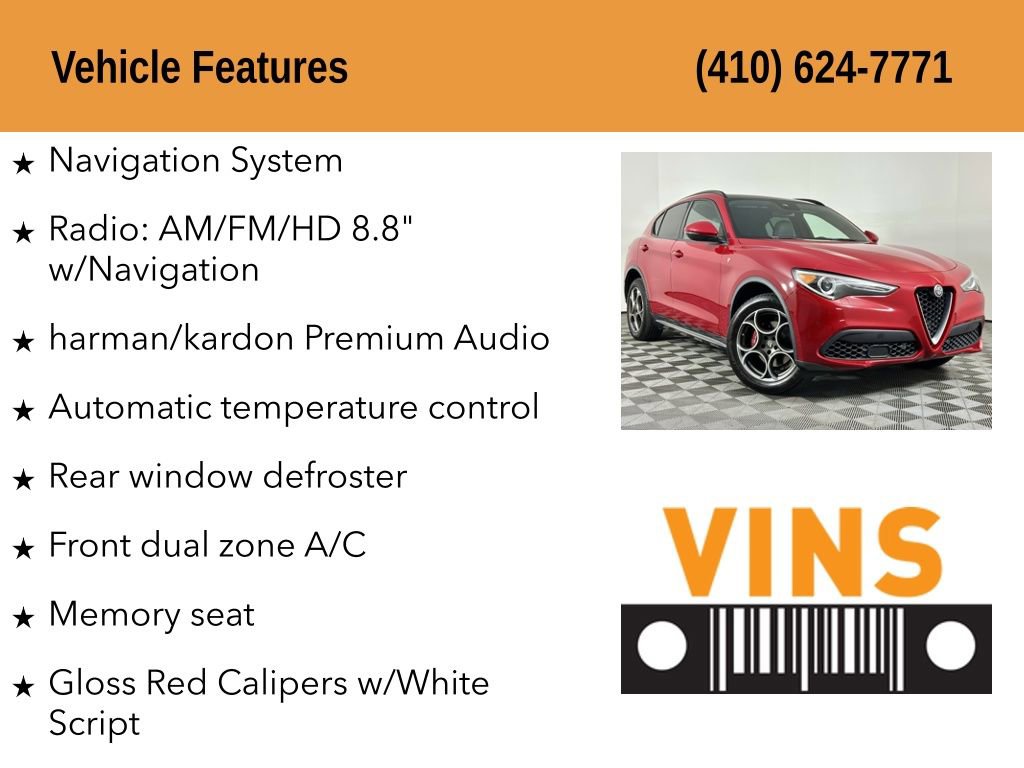 Used 2022 Alfa Romeo Stelvio Ti AWD/4WD image 5