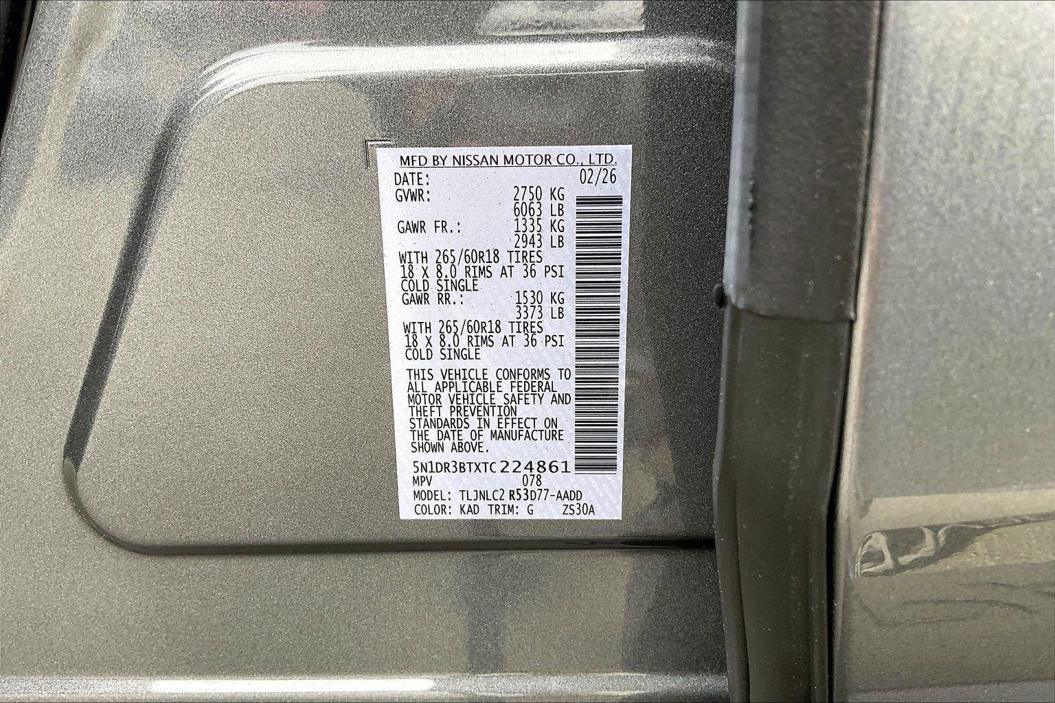 New 2026 Nissan Pathfinder Rock Creek image 14