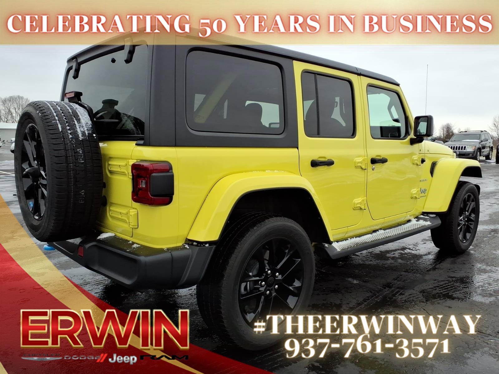 Certified 2023 Jeep Wrangler Unlimited Sahara w/ Cold Weather Group image 7