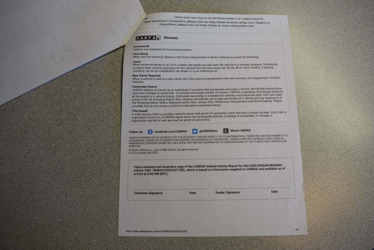 Used 2005 Nissan Maxima 3.5 SE image 57