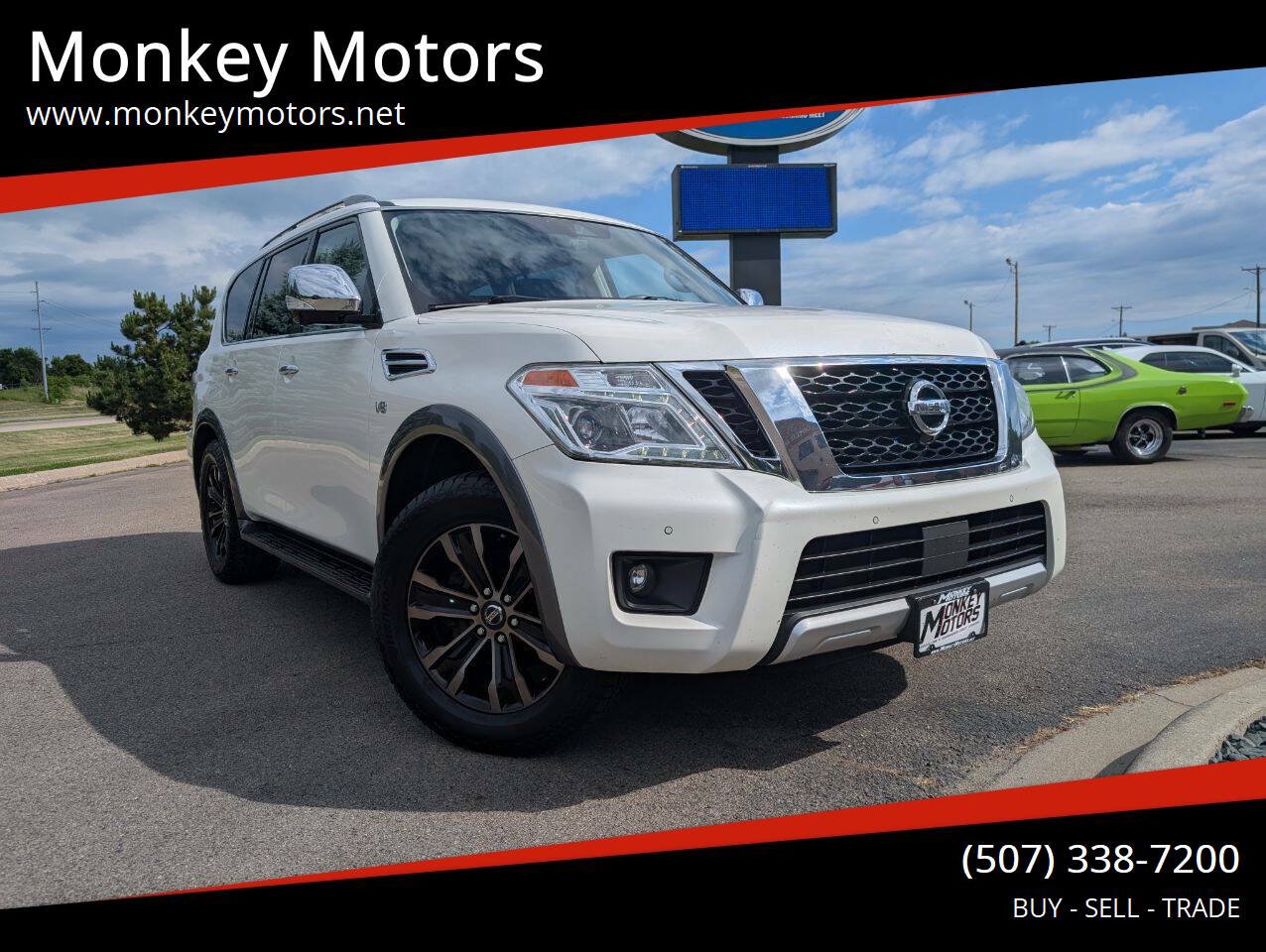 Used 2018 Nissan Armada Platinum w/ Captain Seat Package AWD/4WD image 1