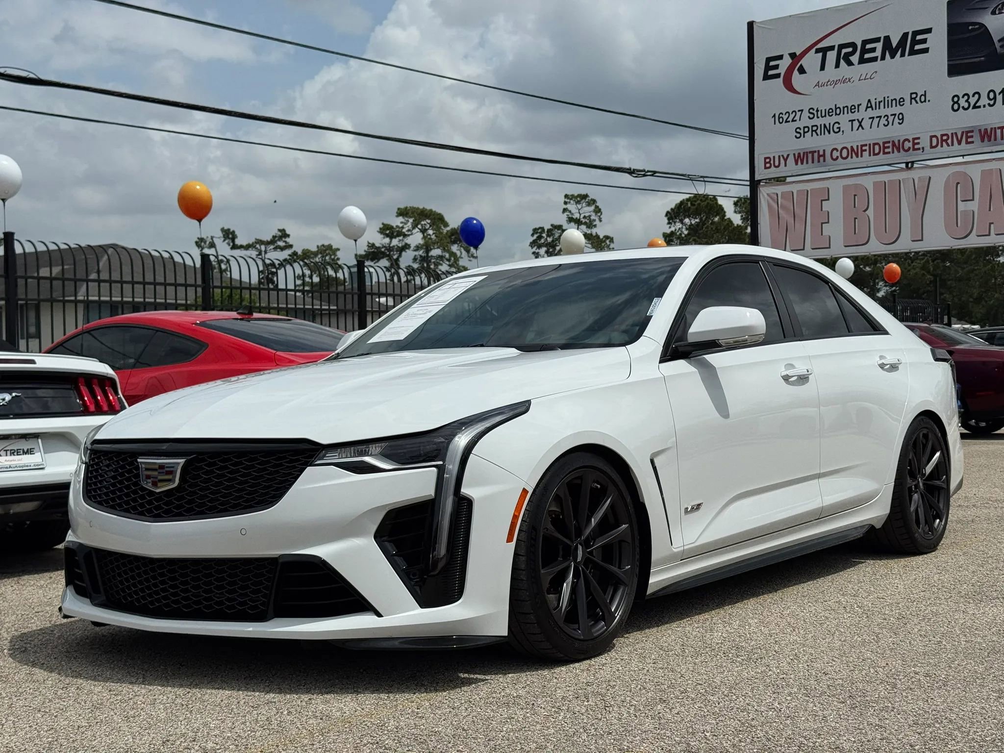 Used 2022 Cadillac CT4 V Blackwing w/ Driver Assist Package RWD image 6