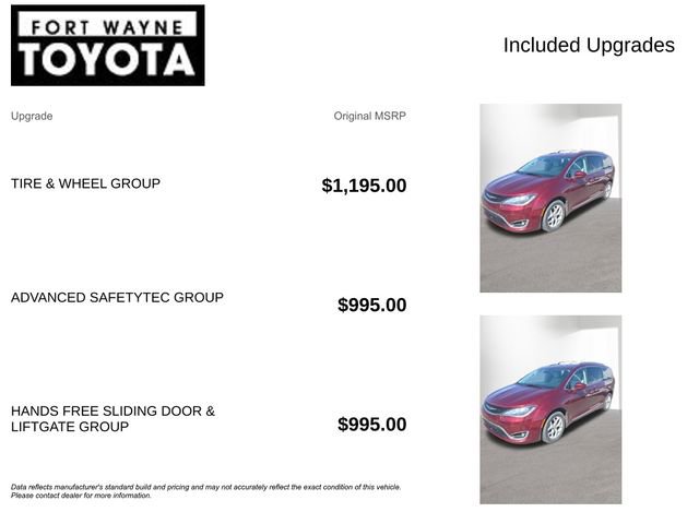 Used 2020 Chrysler Pacifica Touring-L Plus w/ Tire & Wheel Group image 4