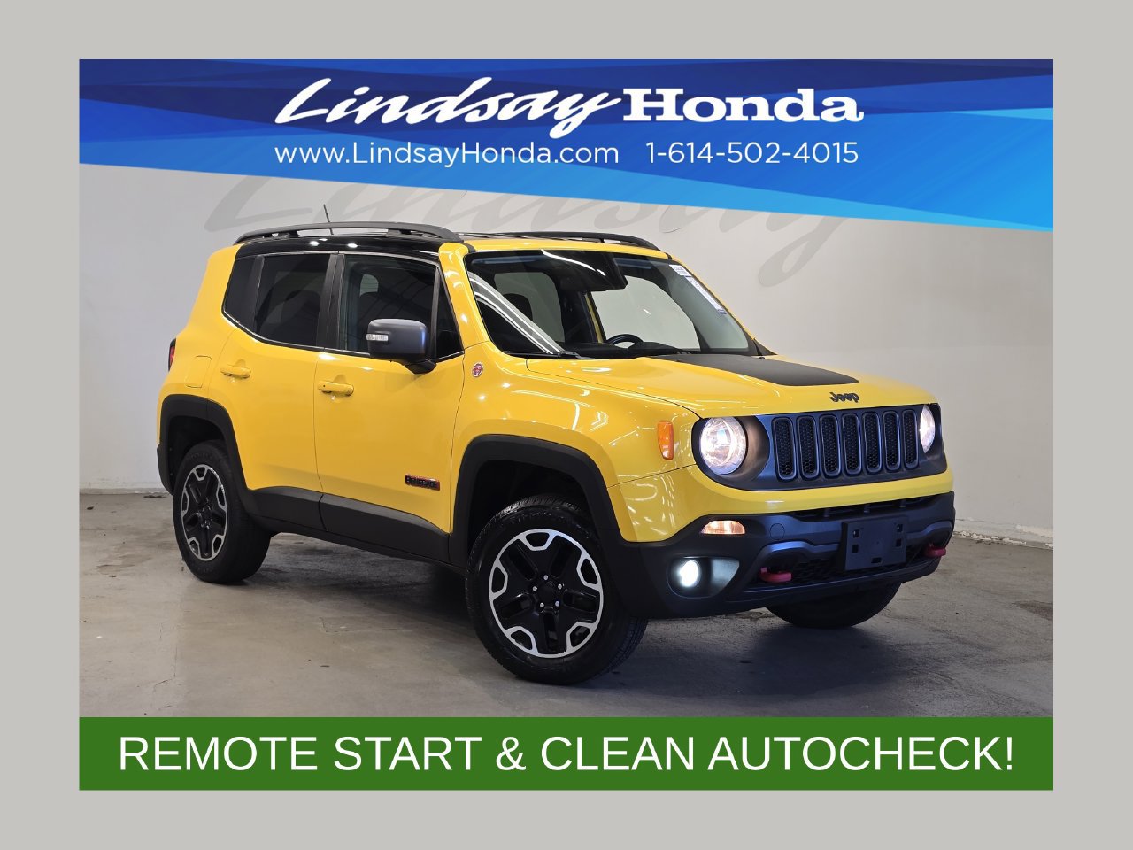 Used 2017 Jeep Renegade Trailhawk AWD/4WD image 1