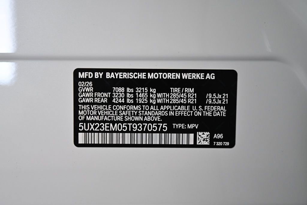 New 2026 BMW X7 xDrive40i w/ M Sport Package AWD/4WD image 43