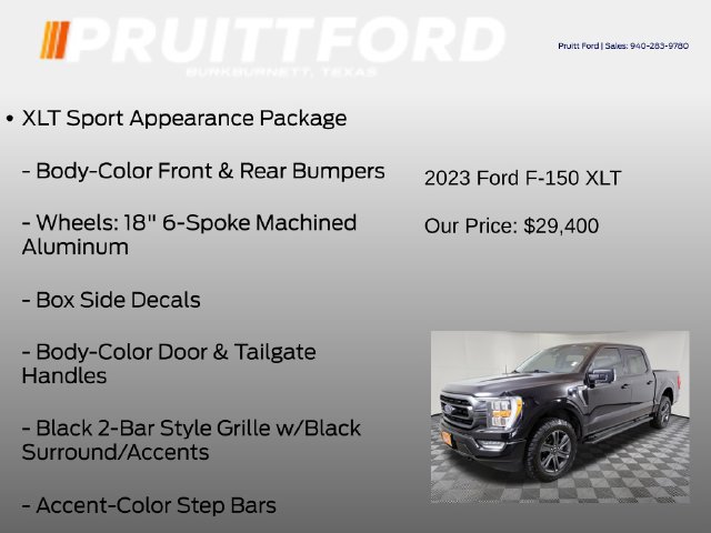 Used 2023 Ford F150 XLT w/ Equipment Group 302A High AWD/4WD image 25
