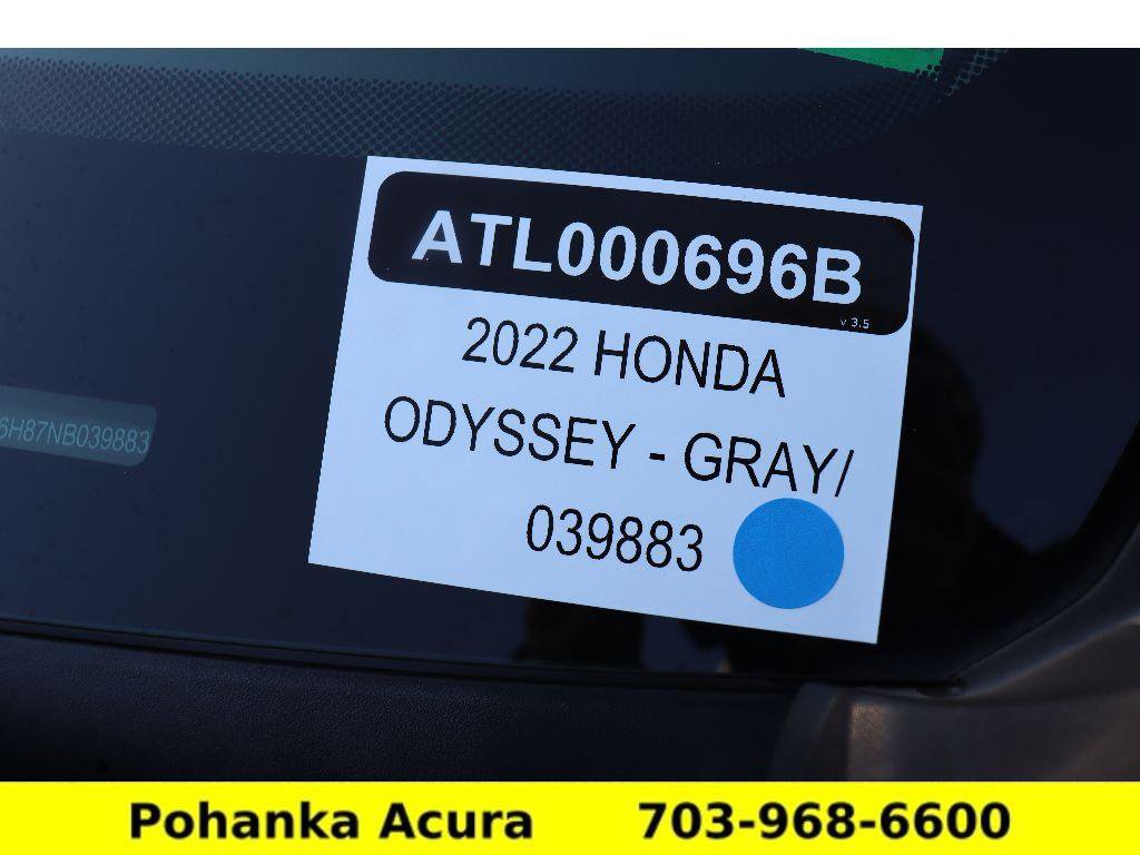 Used 2022 Honda Odyssey Touring image 34