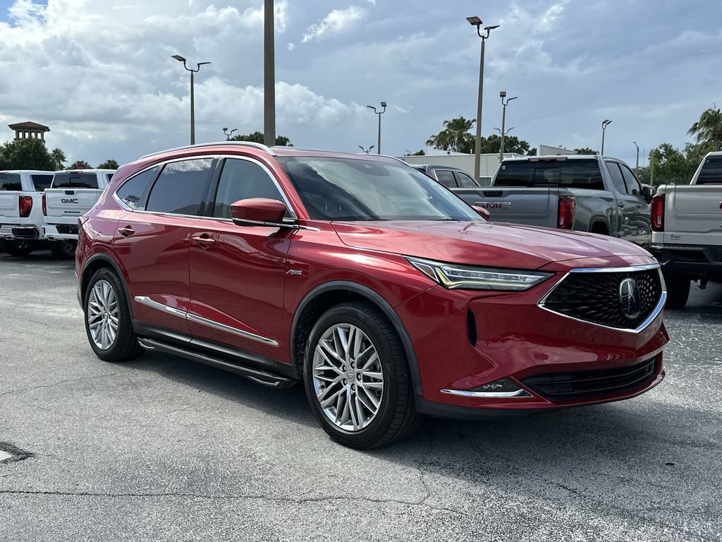 Used 2022 Acura MDX w/ Advance Package AWD/4WD image 2