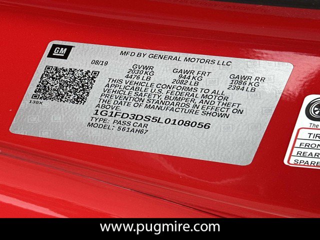 Used 2020 Chevrolet Camaro LT w/ RS Package RWD image 35