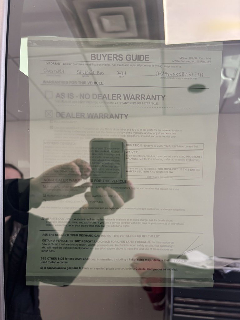 Certified 2024 Chevrolet Silverado 1500 RST w/ Dark Appearance Package image 29