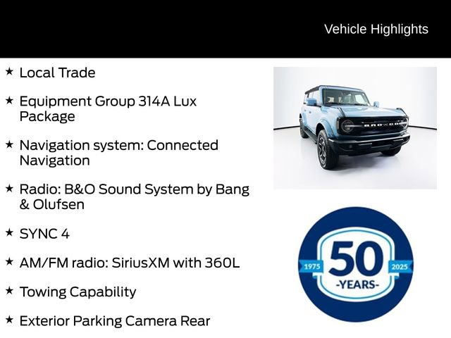 Certified 2021 Ford Bronco Outer Banks image 6