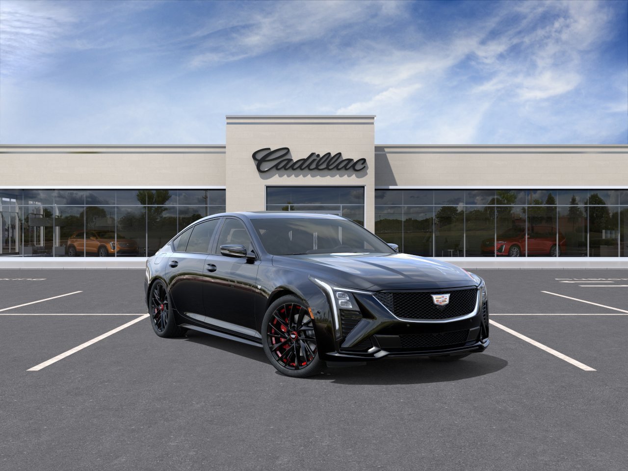 New 2026 Cadillac CT5 Sport w/ LPO, Red Accent Package AWD/4WD image 21
