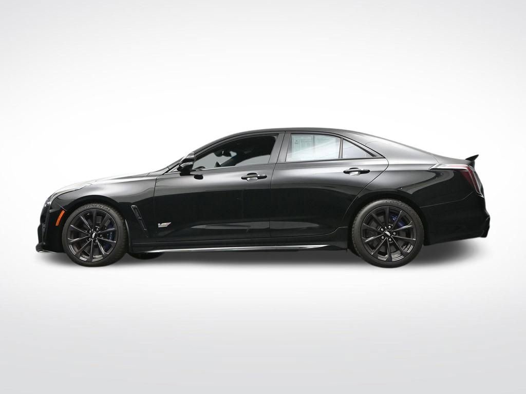 Certified 2024 Cadillac CT4 V Blackwing w/ LPO, Blue Accent Package RWD image 25