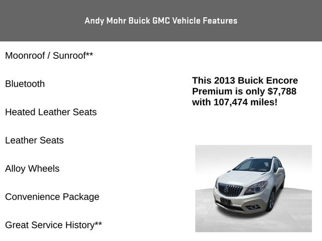 Used 2013 Buick Encore Premium FWD image 4
