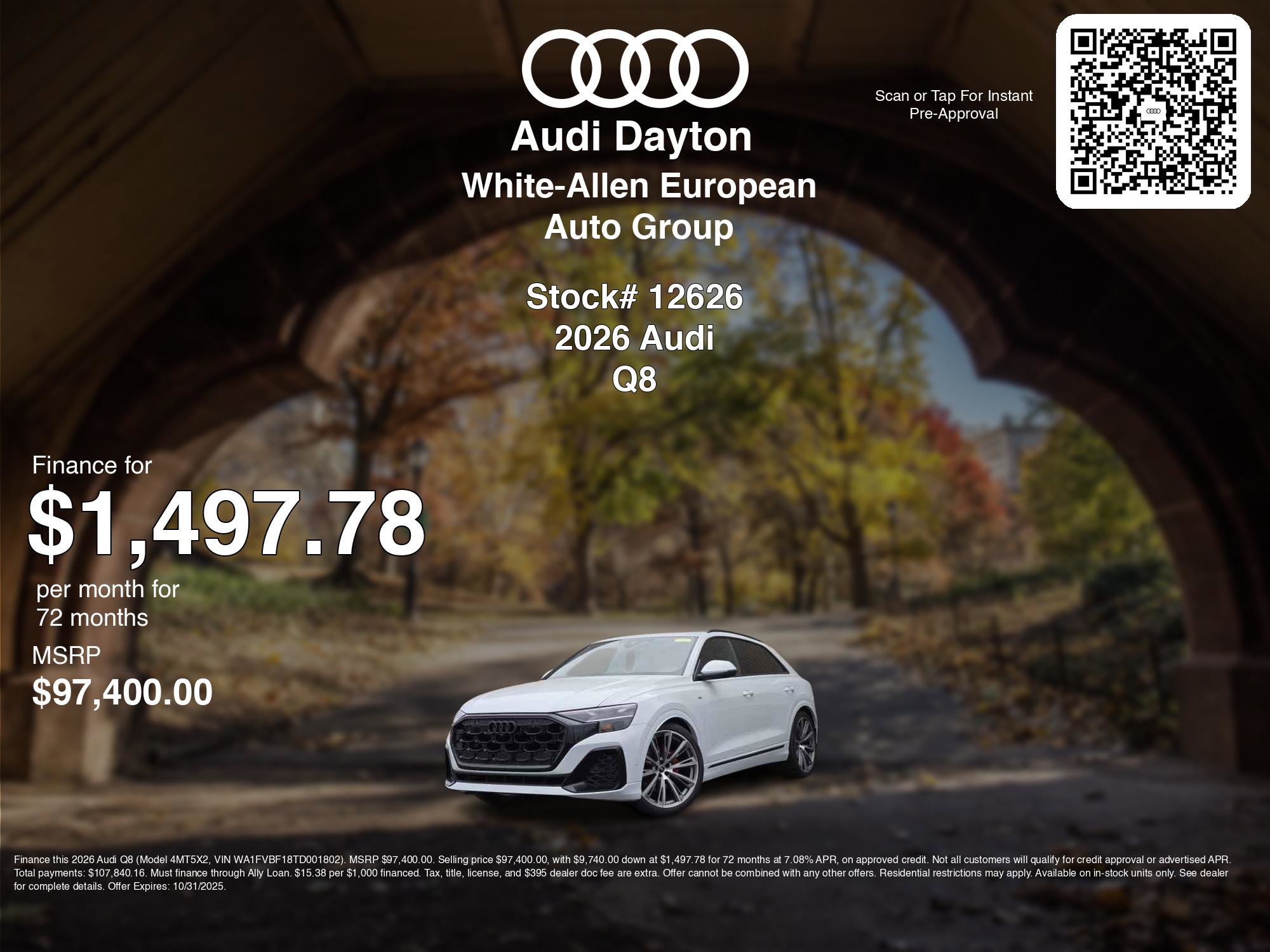 New 2026 Audi Q8 Prestige image 7