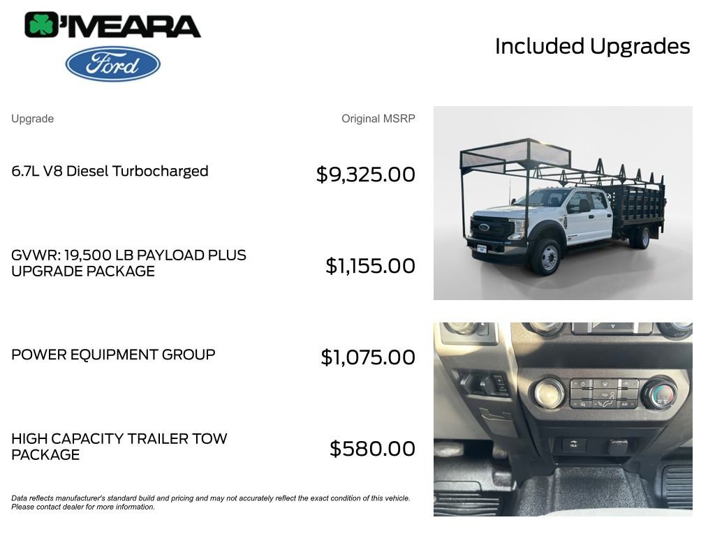 Used 2021 Ford F550 4x4 Crew Cab Super Duty image 4