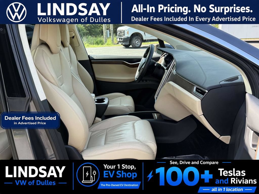 Used 2017 Tesla Model X 75D AWD/4WD image 12