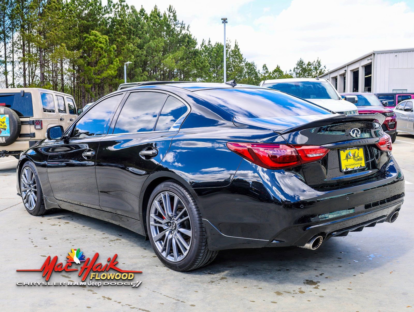 Used 2022 INFINITI Q50 Red Sport 400 w/ All Weather Package image 5