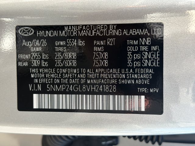 New 2027 Hyundai Santa Fe SEL FWD image 35