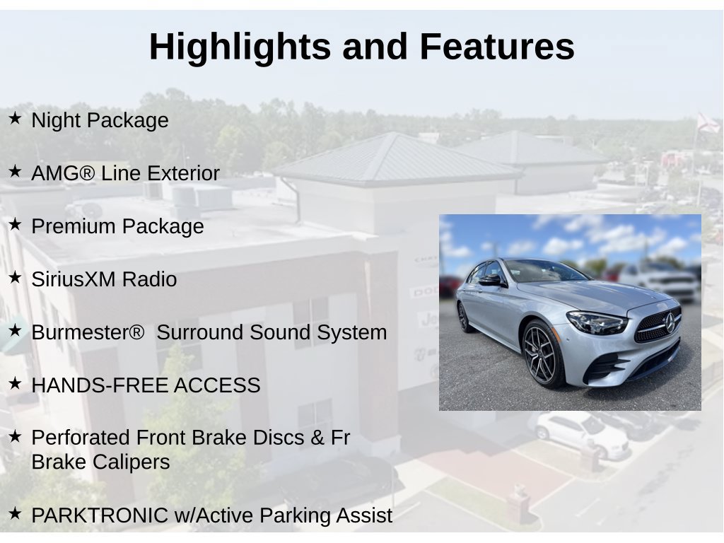 Used 2023 Mercedes-Benz E 350 Sedan image 5