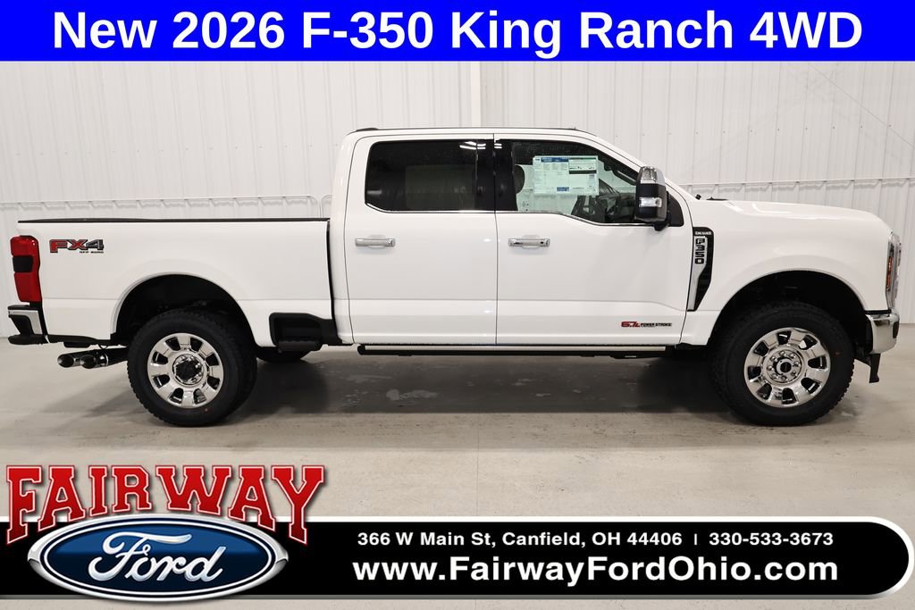 New 2026 Ford F350 King Ranch