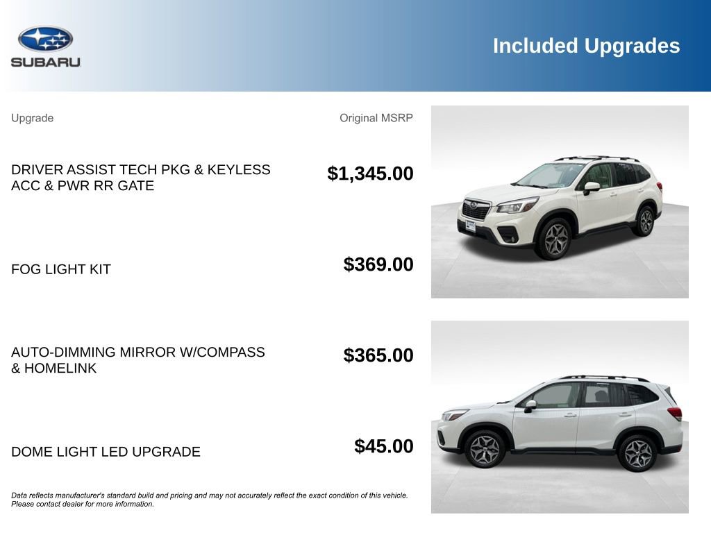 Used 2020 Subaru Forester Premium image 4