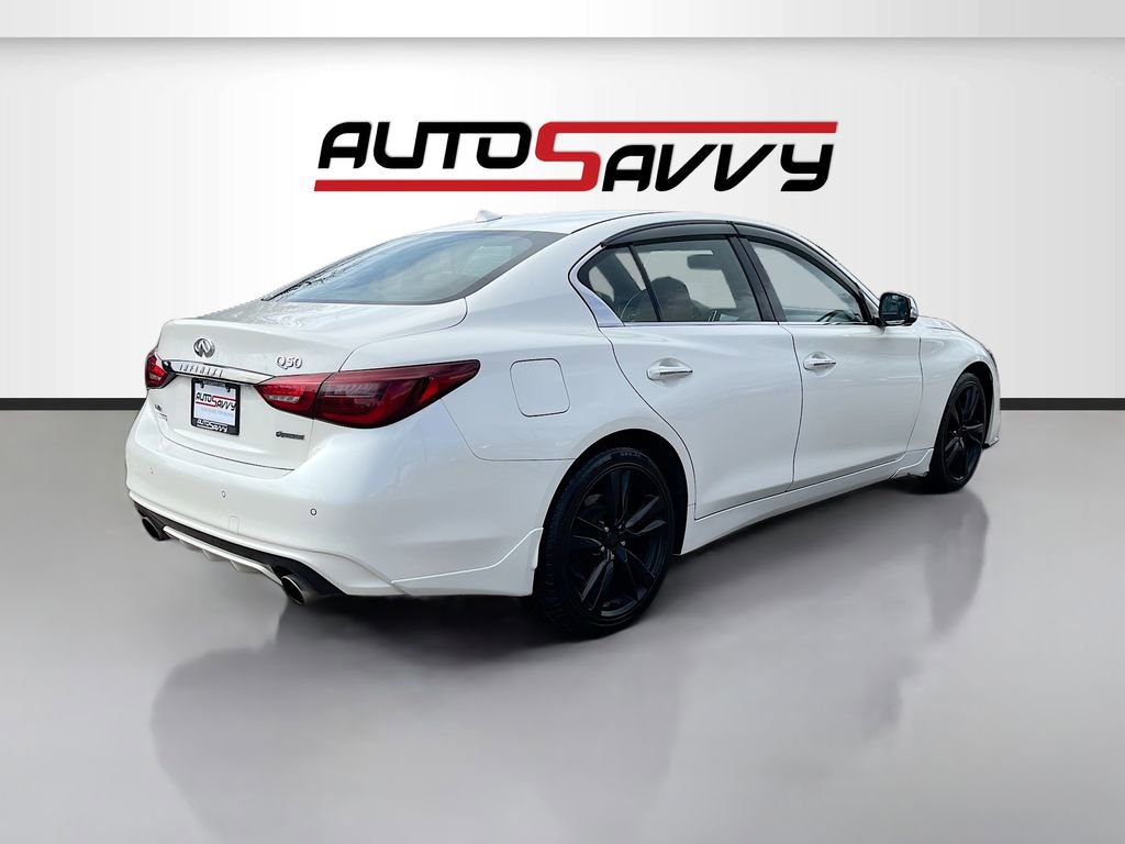 Used 2021 INFINITI Q50 Signature Edition w/ Cargo Package image 7
