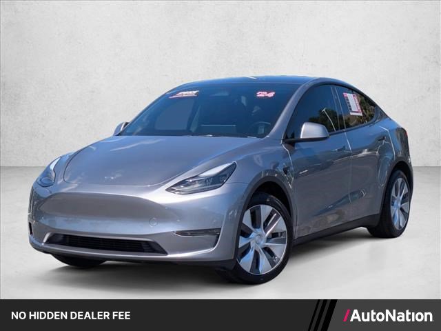 Used 2024 Tesla Model Y Long Range AWD/4WD image 1