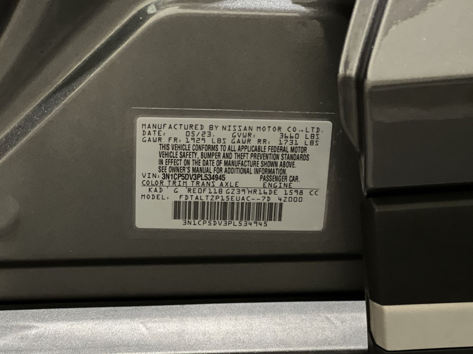 Used 2023 Nissan Kicks SR FWD image 36