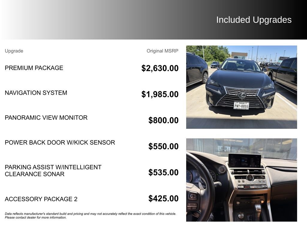 Used 2021 Lexus NX 300 FWD w/ Premium Package image 5