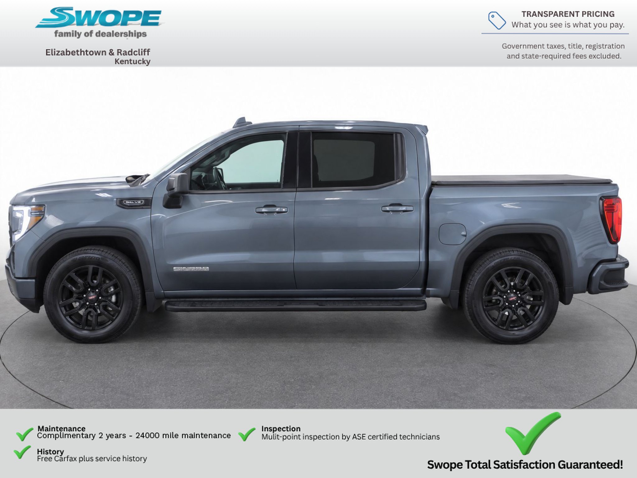 Used 2021 GMC Sierra 1500 Elevation w/ Preferred Package RWD image 8