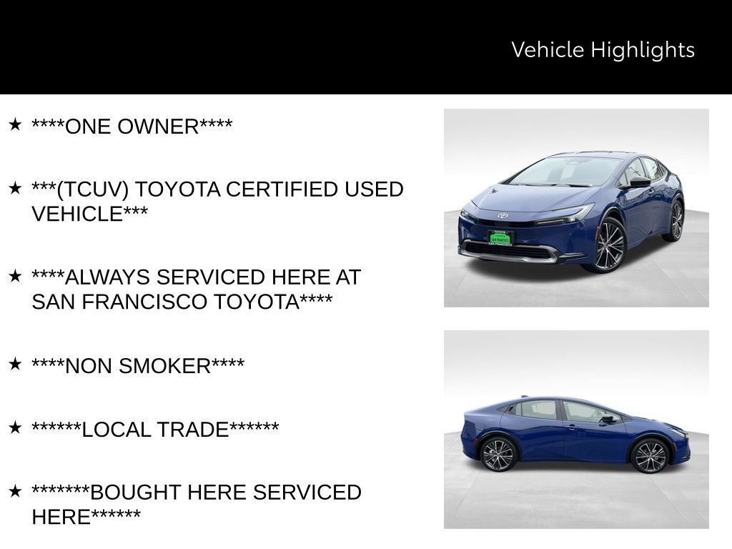 Certified 2025 Toyota Prius XLE FWD image 45