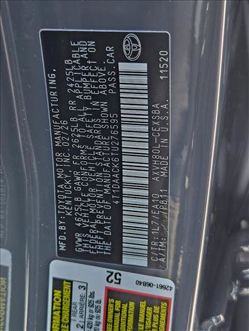 New 2026 Toyota Camry SE image 17