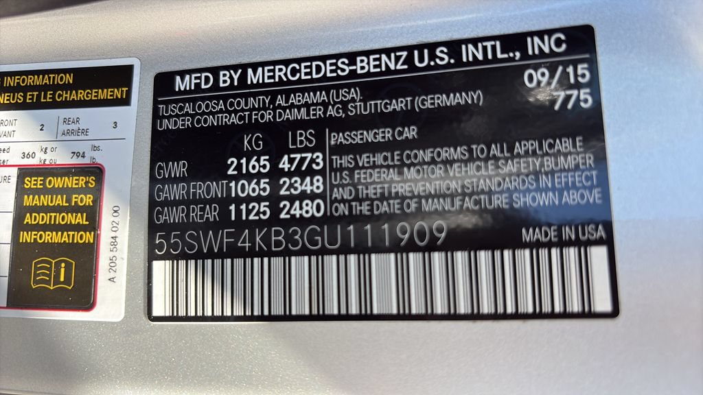 Used 2016 Mercedes-Benz C 300 4MATIC Sedan image 24