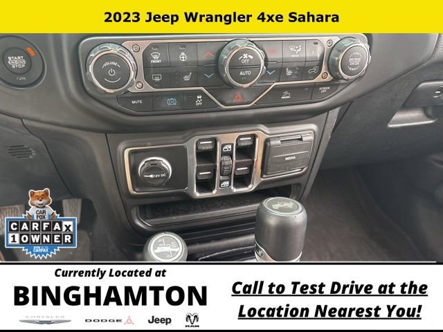 Used 2023 Jeep Wrangler Unlimited Sahara w/ Cold Weather Group AWD/4WD image 14
