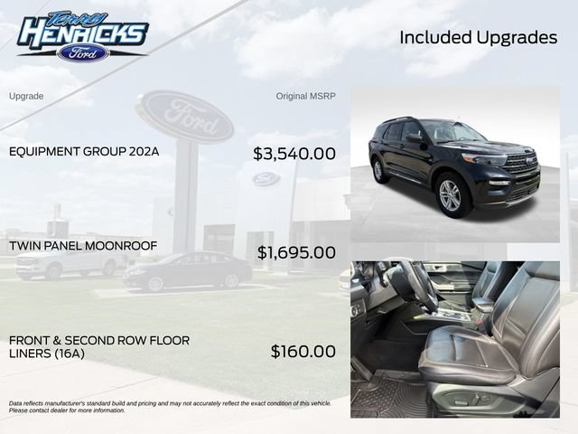 Used 2022 Ford Explorer XLT w/ Equipment Group 202A AWD/4WD image 8