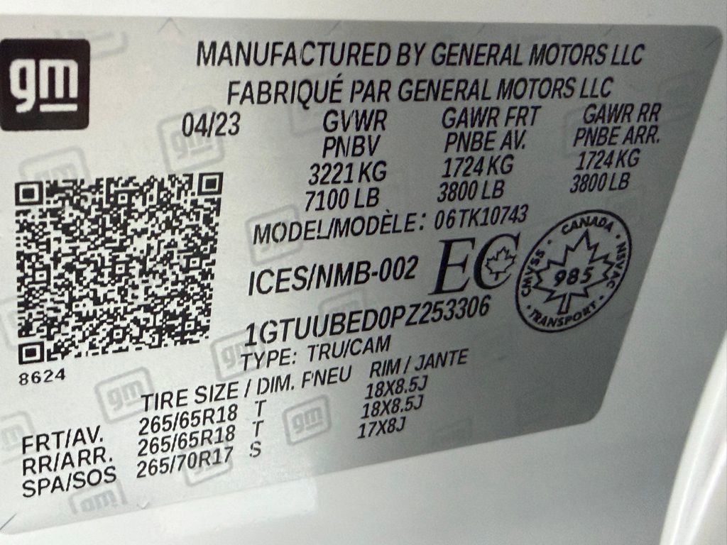 Used 2023 GMC Sierra 1500 SLE image 34