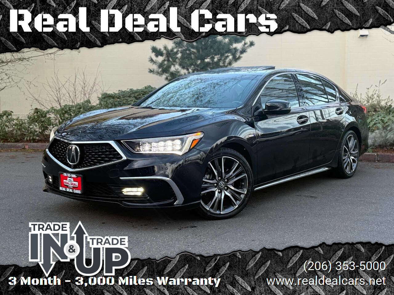 Used 2018 Acura RLX Sport Hybrid w/ Advance Pkg image 1
