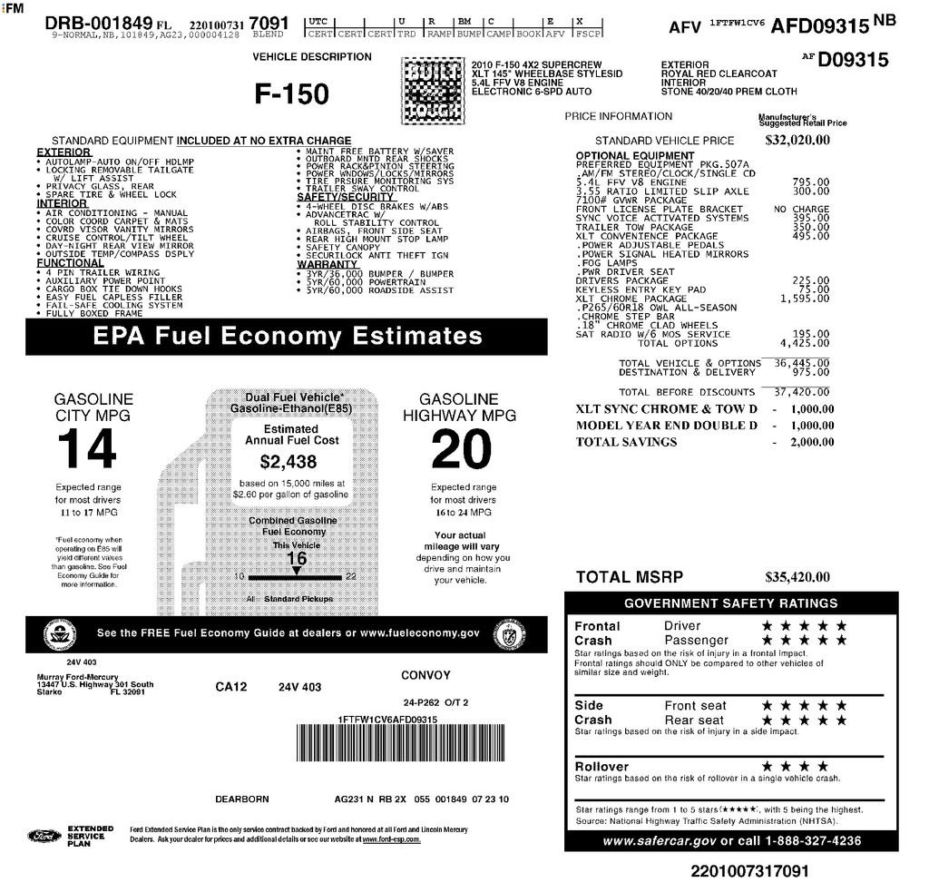 Used 2010 Ford F150 XLT RWD image 33