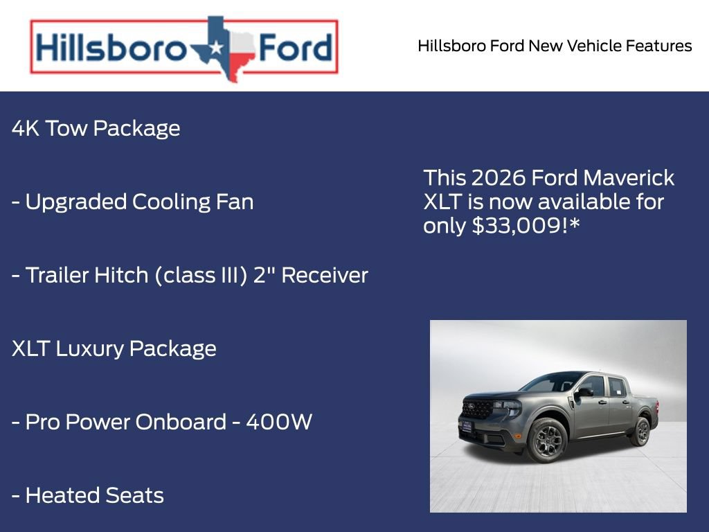 New 2026 Ford Maverick XLT w/ XLT Luxury Package AWD/4WD image 10