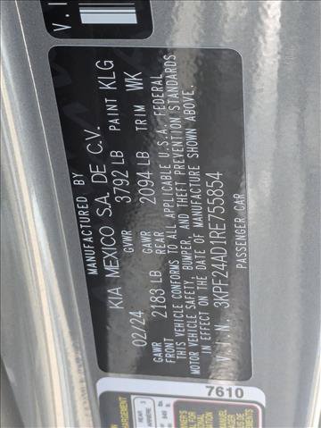 Used 2024 Kia Forte LXS w/ LXS Technology Package FWD image 23