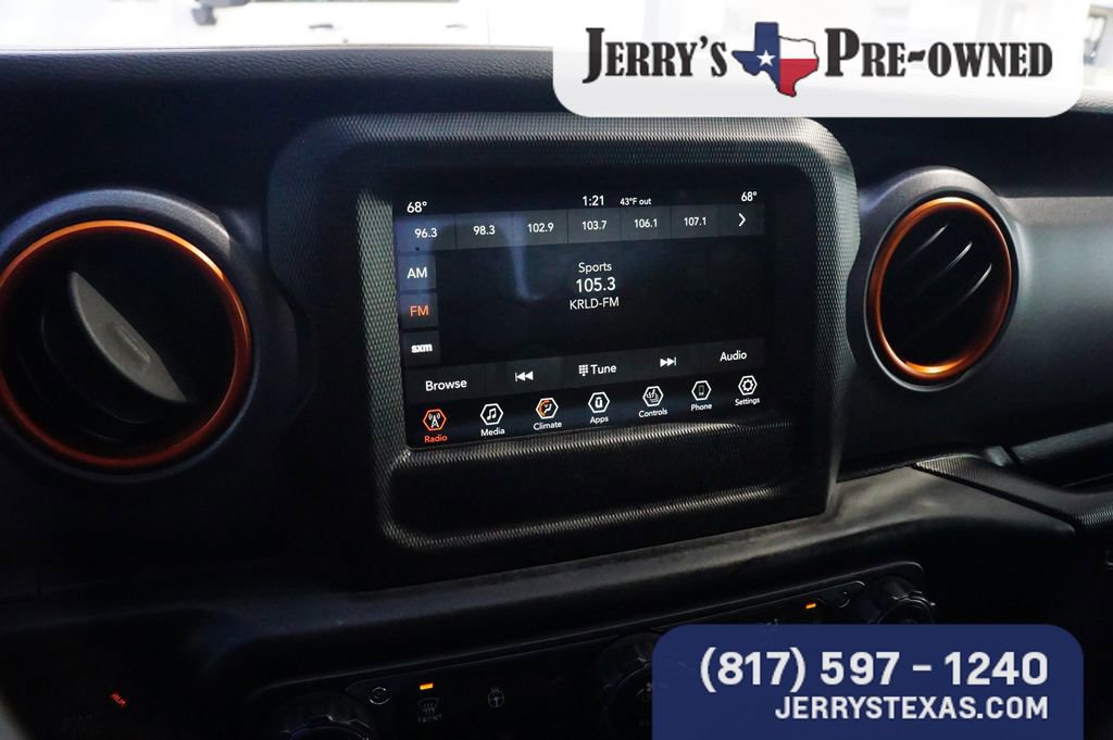 Used 2020 Jeep Gladiator Mojave w/ LED Lighting Group AWD/4WD image 12